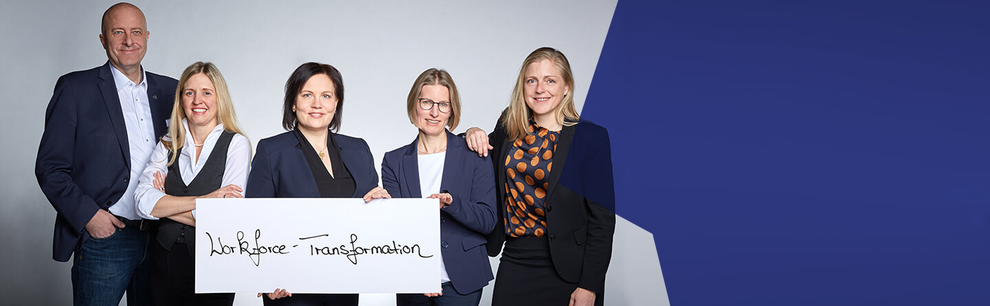 Header: Das Führungsteam der TRAIN GmbH präsentiert Workforce-Transformation