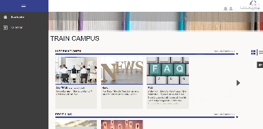 Screenshot aus dem TRAIN Campus