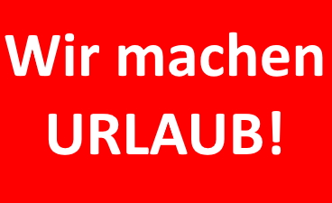 Newsletter 27.12.2022 - URLAUB Teaser: Wir machen Urlaub