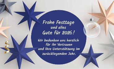 Teaser: Weihnachtskarte 2025 der TRAIN GmbH